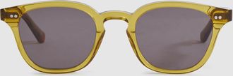 Monokel Eyewear Round Sunes, Amber