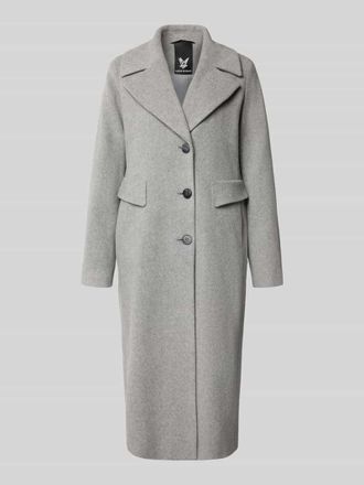 Fuchs Schmitt Mantel mit Reverskragen in Hellgrau, Gr&ouml;&szlig;e 34