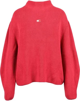 Tommy Jeans Donna, Maglie, Rosso, S, new