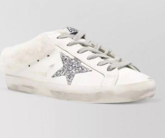 Golden Goose leather low-top sneakers