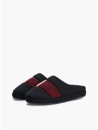 Tommy Hilfiger Mens Flag Colorblock Slipper - Red White & Blue - XL