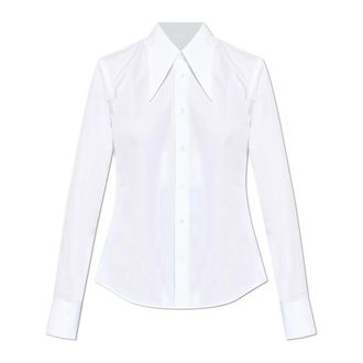 Ami Shirts, female, White, Size: 3XS The Cotton Shirt