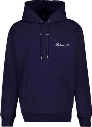 Balmain Hombre, Sudaderas, Azul, Talla: L