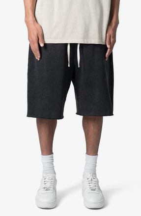 mnml Ultra Baggy Sweat Shorts in Washed Black at Nordstrom, Size X-Small