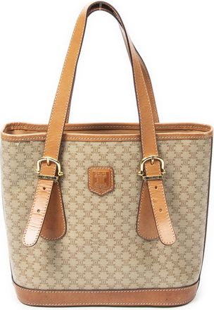 Celine Pre-owned Womens Vintage Small Shopping Tote Shoulder Bag - Beige - One Size