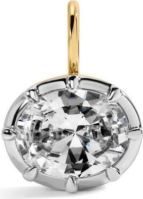 Lili Claspe Mara Oval Cut Charm in Two Tone at Nordstrom