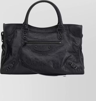 Balenciaga Le City medium lambskin handbag