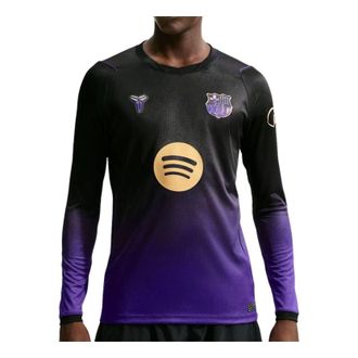 Nike Kobe x F.C. Barcelona 2026/27 Stadium Away Dri-FIT Replica Jersey Field Purple Black Metallic Gold IR0045-505