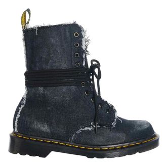 Dr. Martens Veterschoenen - Heren - Schoenen - Blauw - Maat: 42 EU Denim