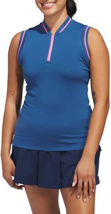 adidas Golf Ultimate 365 Sleeveless Golf Half Zip Top in Dupe at Nordstrom Rack, Size X-Large