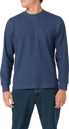 O'Neill Overland Long Sleeve Thermal Pocket T-Shirt in Navy at Nordstrom, Size Xx-Large