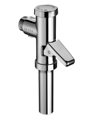 Schell Schell - V&aacute;lvula De Descarga De Wc Omat Con Palanca De 3/4 De Pulgada. 1,0-1,3 L / S Cromo