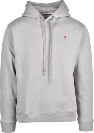 Replay Hooded Sweatshirt - Heren - Hoodies - Grijs - 2XL - Katoen - Hoodies & sweatvesten