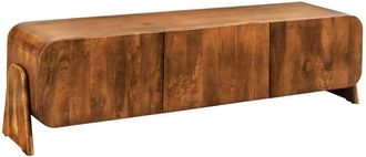 Global Interiors Massivholz Design Lowboard Brasilo