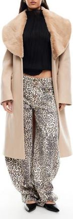 Lioness Endless Belted Coat in Tan at Nordstrom Rack, Size Large