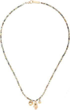 Isabel Marant Collana con ciondolo - Verde