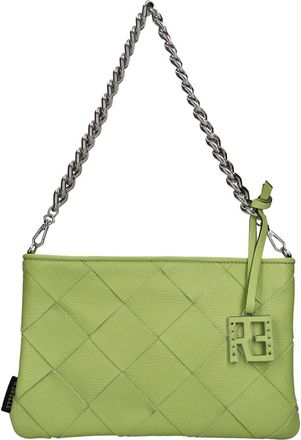 Rebelle Julia Schoudertas - Dames - Schoudertassen - Groen - ONE Size - Leer - Tassen