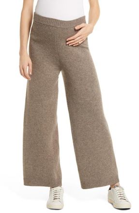 Emilia George Ines Sweater Pant in Camel at Nordstrom, Size Small