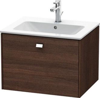 Duravit Mueble Bajo Lavabo Brioso Tirador Cromado 442x620x479mm Casta&ntilde;o
