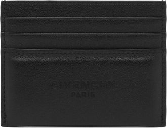 Givenchy Antigona Stamped kaarthouder - Heren - Accessoires - Zwart - Maat: ONE Size Zijde