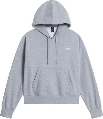 The North Face Essential Simple Dome Boxy OS Hood Hoodie f&uuml;r Damen | grau