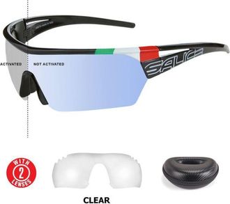Salice 006 RWX 180 CL Mens Sunglasses Black Size 155
