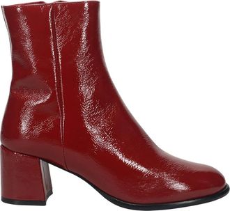 L'Arianna Larianna, Schoenen, Dames, Rood, 40 EU, Leer, Naplak Red Bootie