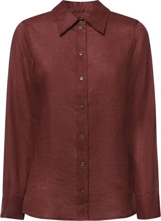 ottod'Ame Shirts - Dames - Overhemden - Bruin - XS - Overhemden