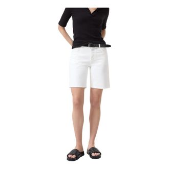 Closed Short Shorts - Dames - Korte Broeken - Wit - W30 - Katoen - Korte Broeken