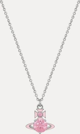 Vivienne Westwood Millie Pendant Necklace Platinum-pink-enamel-pink-cz Platinum-pink-enamel-pink-cz Women