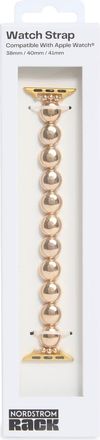 Nordstrom Rack Circle Link Apple Watch Watchband in Gold at Nordstrom Rack