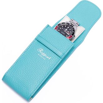 Rapport London PORTOBELLO WATCH POUCH in Turquoise at Nordstrom