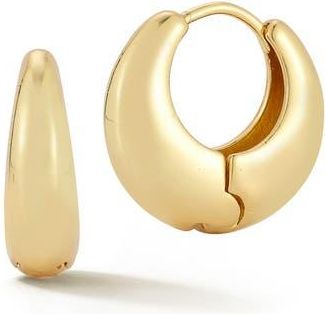 Glaze Jewelry Domed Huggie Hoop Earrings in Gold at Nordstrom Rack