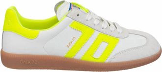 Back70 Womens Cloud Sneaker In Fluorescent Yellow