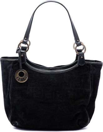 Fendi Pre-owned Fendi Zucca Suede Chef Tote Ladies ZY89VJNTLOEDIQ4N