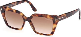 Tom Ford FT1030 WINONA 53F Womens Sunglasses Size 53