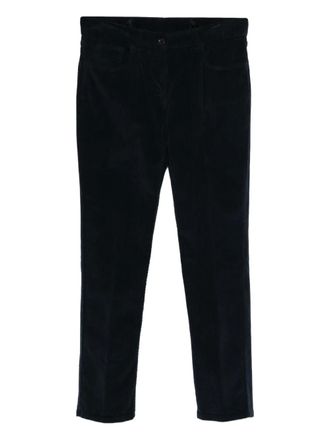 Aspesi corduroy-texture trousers - Blue
