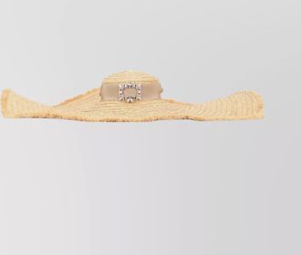 Roger Vivier raffia hat