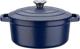 GSW Gsw - Blue Magic - Sart&eacute;n - &Oslash; 24 Cm - Fundici&oacute;n De Acero - Azul - Todos Los Fuegos, Incluida Inducci&oacute;n