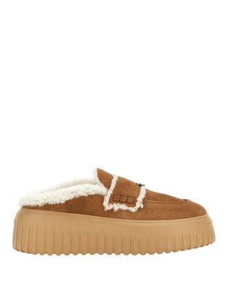 Hogan H-Stripes Sabot Fur