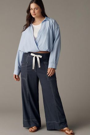 Maeve La Ponche Pull-On Pants