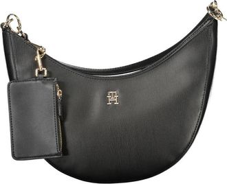 Tommy Hilfiger Zwarte Polyethyleen Dameshandtas