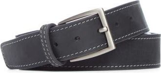 Korchmar Roman Leather Belt in Peppercorn at Nordstrom, Size 48