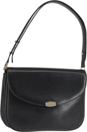 Bally Pre-owned Shoulder Bags, female, Black, Size: ONE SIZE Pre-owned Leather Shoulder Bag