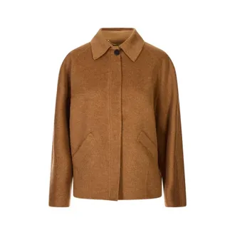 Kiton Jassen, Dames, Bruin, S, Giacca