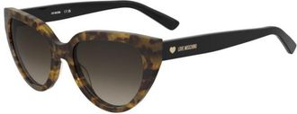 Love Moschino MOL095/S 086/HA Womens Sunglasses Tortoiseshell Size 55