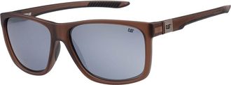 CAT CTS 8027 Polarized 103P Mens Sunglasses Brown Size 60
