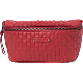 Longchamp Quilted Leather Shoulder Bag in Red at Nordstrom Rack