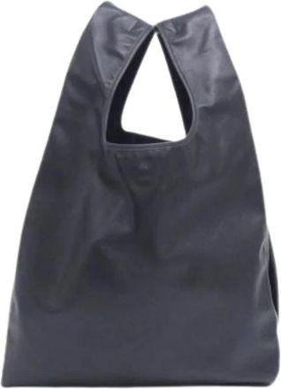 Louis Vuitton Pre-owned Monogram Shadow Calf Tote Bag - Heren - Vintage Shopper - Zwart - ONE Size - Leer - Vintage