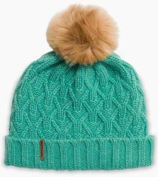 Turtle Fur Yak Wool Mara Pom Beanie in Mint at Nordstrom